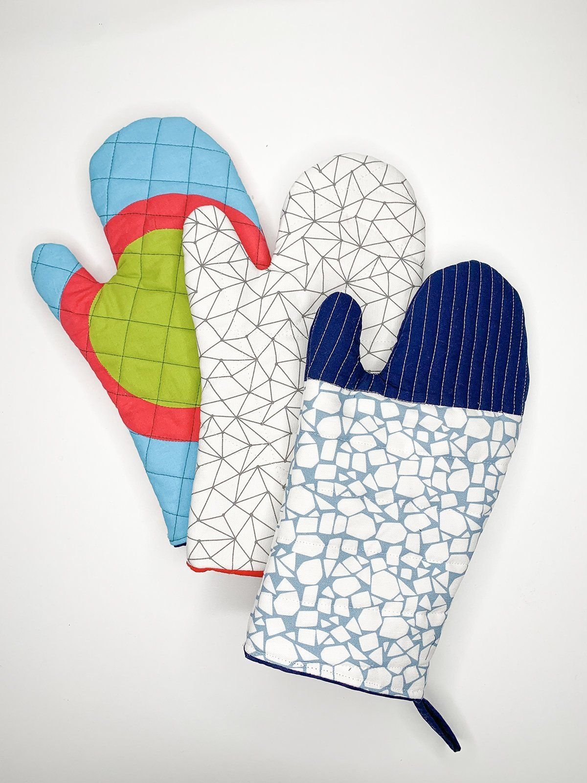 QUILTED OVEN MITT - Capaquilts